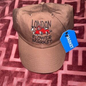 Brown London Flower Market Hat
